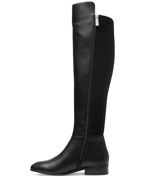 michael michael kors bromley flat boot|Michael Kors bromley riding boot.